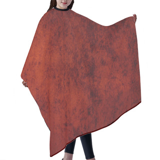 Personality  Red Abstract Grunge Weathered Background Hair Cutting Cape