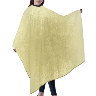 Personality  Gold Brown Abstract Texture Background, Beige Cream Or Yellow Color Tones Hair Cutting Cape