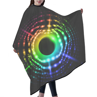 Personality  Abstract Solar System Hair Cutting Cape