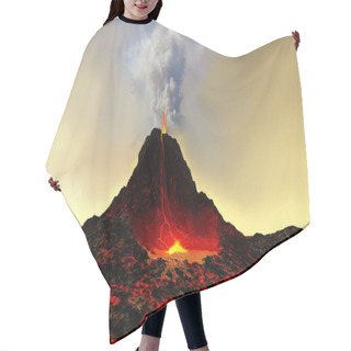 Personality  Active Volcano Hair Cutting Cape