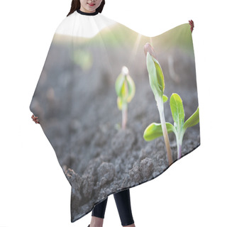 Personality  Green Plants Hair Cutting Cape