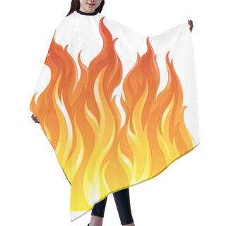 Personality  A Fire Hair Cutting Cape