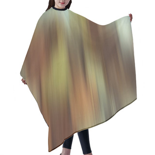 Personality  Abstract Composition, Dynamic Diagonal Color Lines Hair Cutting Cape