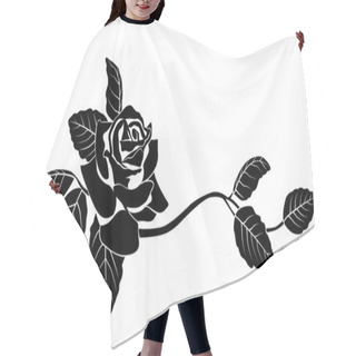 Personality  Flowers Rose Vector Hair Cutting Cape