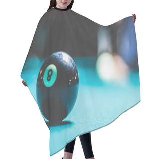 Personality  Billiard Plastic Eight Ball Hair Cutting Cape