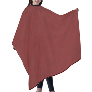 Personality  Burgundy Background Hair Cutting Cape