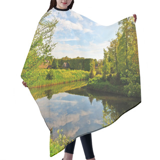 Personality  Canal In The Netherlands Hair Cutting Cape