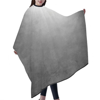 Personality  Abstract Grunge Black Background Hair Cutting Cape