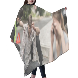 Personality  Calling For Ambulance Hair Cutting Cape