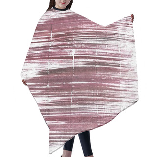 Personality  Deep Ruby Abstract Watercolor Background Hair Cutting Cape