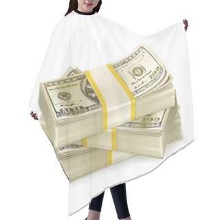 Personality  Stack Of Money Hair Cutting Cape