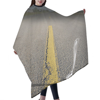 Personality  Fork In The Road Hair Cutting Cape