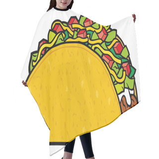 Personality  Taco - Mexican Food Hair Cutting Cape