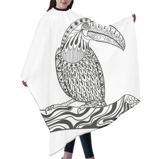 Personality  Coloring Book Adult Hair Cutting Cape