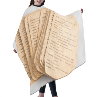 Personality  ANCIENT BOOK . Hair Cutting Cape