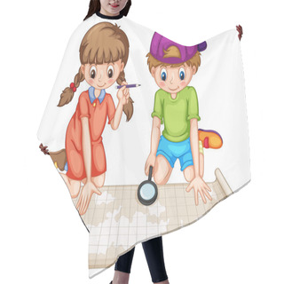 Personality  Geography Hair Cutting Cape