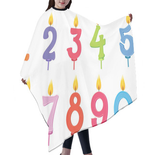 Personality  Birthday Candles Hair Cutting Cape
