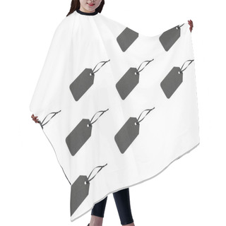 Personality  Blank Black Labels Hair Cutting Cape