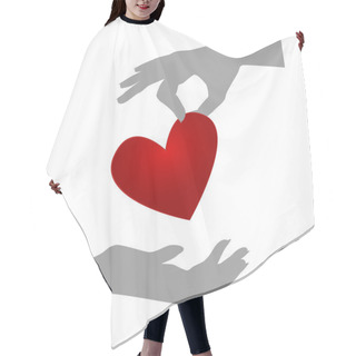 Personality  Organ Donation Hair Cutting Cape