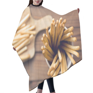 Personality  Breadsticks Grissini Hair Cutting Cape