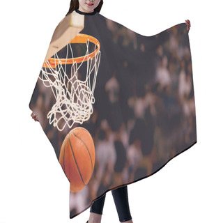 Personality  Basketball Basket With Ball Hair Cutting Cape