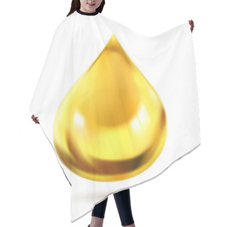 Personality  Oil Drop, Vector Icon Hair Cutting Cape