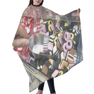 Personality  Candy Sweets Hair Cutting Cape