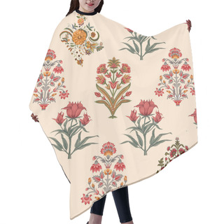 Personality  Makisan Buti Design, Flowers Hair Cutting Cape