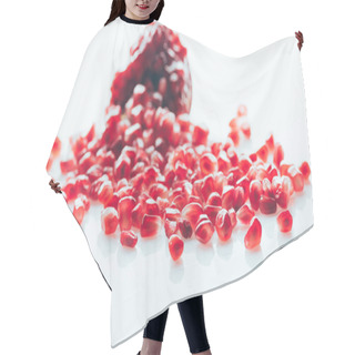 Personality  Ripe Pomegranate With Scattered Seeds Hair Cutting Cape