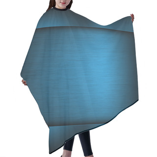 Personality  Metal Texture Background Hair Cutting Cape