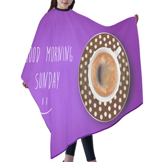 Personality  Good Morning  Hair Cutting Cape