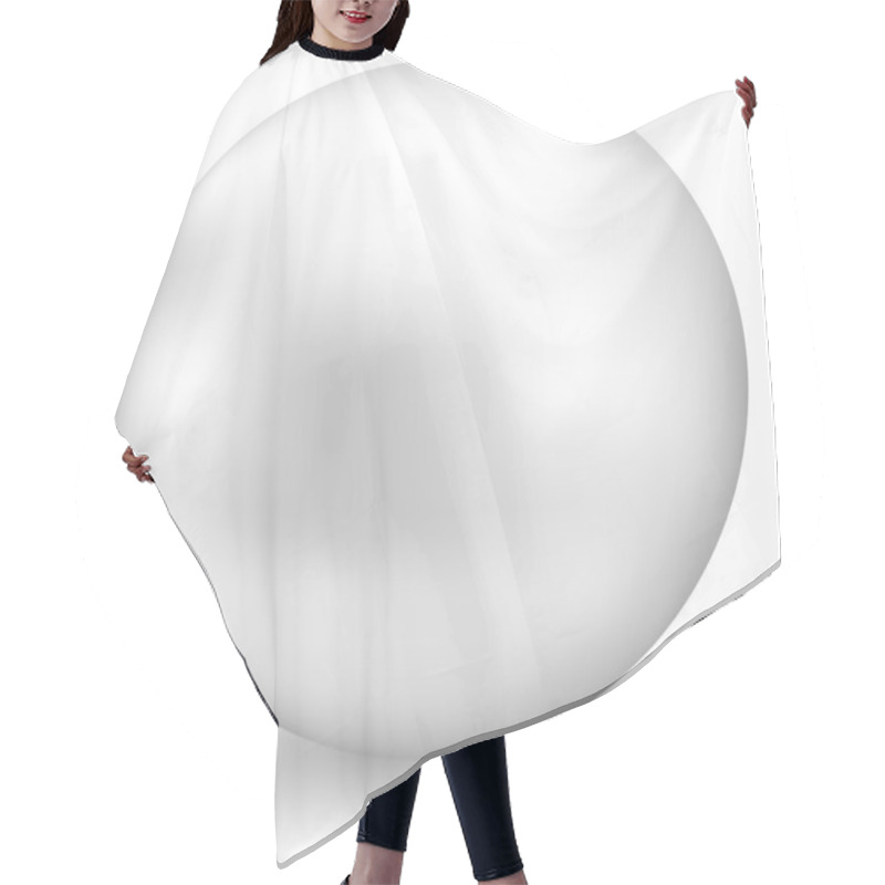 Personality  pearl hair cutting cape