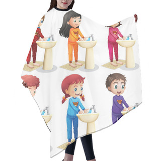 Personality  Washing Hair Cutting Cape