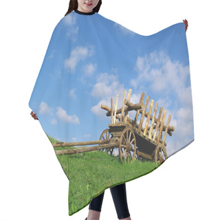 Personality  Old Cart Hair Cutting Cape