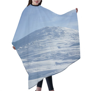 Personality  Ski Slope Hair Cutting Cape