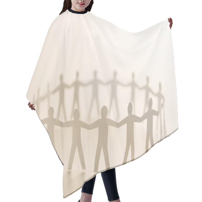 Personality  Forming Circle Hair Cutting Cape