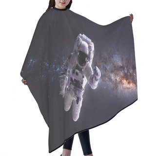 Personality  Astronaut In Outer Space. Elements Of This Image Furnished By NASA. Hair Cutting Cape