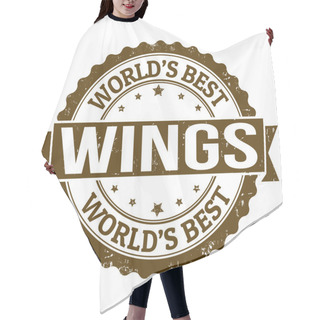 Personality  Wings Stamp Hair Cutting Cape