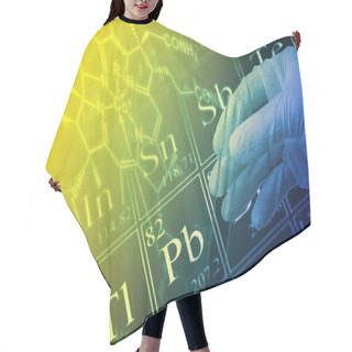 Personality  Research Concept Hair Cutting Cape