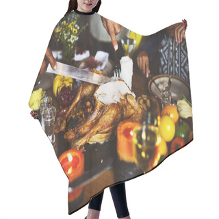 Personality  Thanksgiving Celebration Concept Hair Cutting Cape