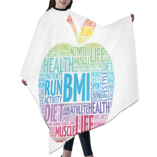 Personality  Colorful BMI - Body Mass Index Hair Cutting Cape