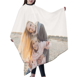 Personality  Mother And Daughter Hair Cutting Cape