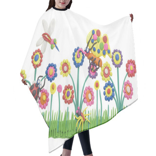 Personality  Plastic Insects Comic Life Hair Cutting Cape