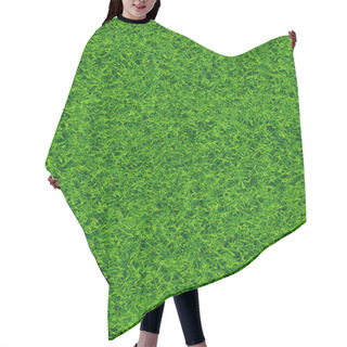 Personality  Green Soccer Grass Field Hair Cutting Cape