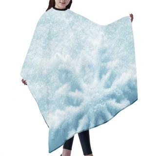 Personality  Winter Background Hair Cutting Cape