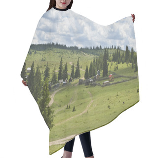 Personality  Rural Landscape Hair Cutting Cape