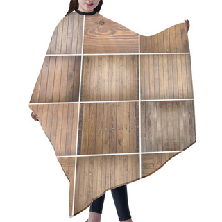 Personality  Wood Hair Cutting Cape