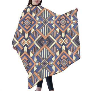 Personality  Funky Abstract Geometric Seamless Pattern Hair Cutting Cape