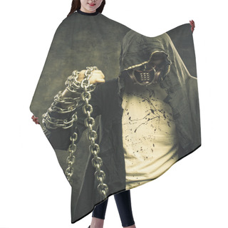 Personality  Gladiator Of Post Apocalyptic World Hair Cutting Cape