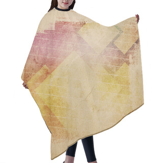 Personality  Grunge Paper Texture, Vintage Background Hair Cutting Cape